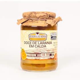 DOCE DE LARANJA EM CALDA RESERVA DE MINAS 650g