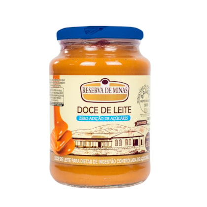 DOCE DE LEITE DIET RESERVA DE MINAS 630g