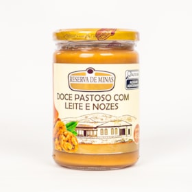 DOCE PASTOSO COM LEITE E NOZES RESERVA DE MINAS 435g