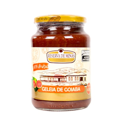 GELEIA DE GOIABA RESERVA DE MINAS 650g