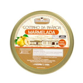 MARMELADA GOSTINHO DA INFANCIA RESERVA DE MINAS 600g