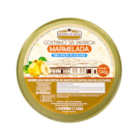 MARMELADA ZERO AÇUCAR RESERVA DE MINAS 540g